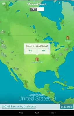 TunnelBear VPN android App screenshot 12