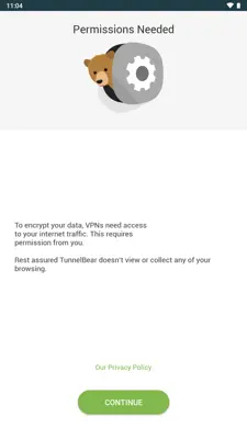 TunnelBear VPN android App screenshot 3